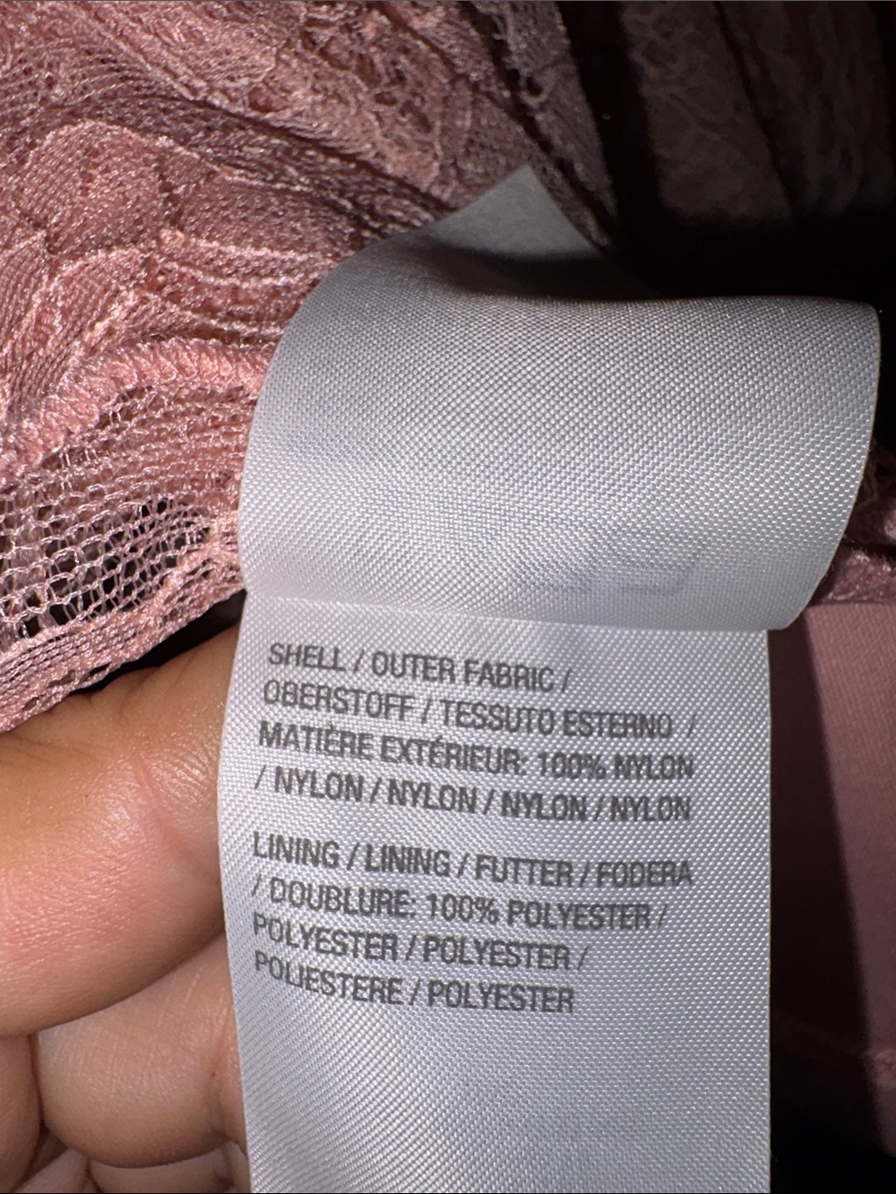 Isaac Mizrahi Live  Dusty Pink Lace Ruffle Blouse Woman’s Size 10 Poets Sleeve - Picture 7 of 17